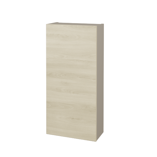 Horná skrinka FLOOR SYD 40  - L04 Béžová vysoký lesk - D24 Ohio - Levé - Nie