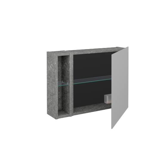 Jednodverová zrkadlová skrinka AVANTI GAEOL 70  - D20 Galaxy