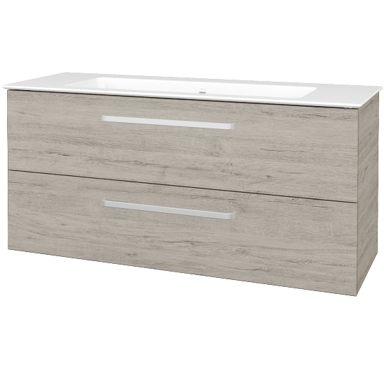 Skrinka pod umývadlo GIO SZZ2 120  - D05 Oregon - Úchytka T01 - D05 Oregon