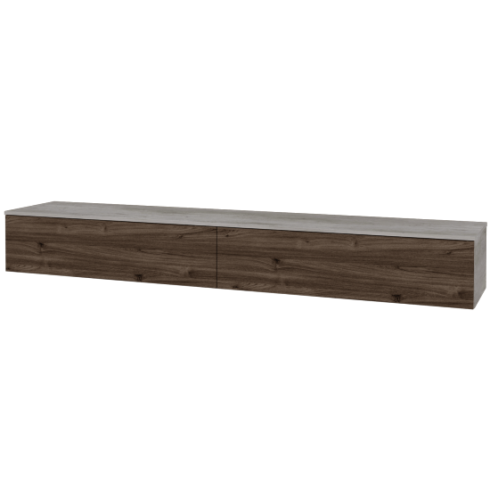 Skrinka pod umývadlo MODULE SZZ12 240 bez umývadla - D01 Betón - D25 Teak - Nie