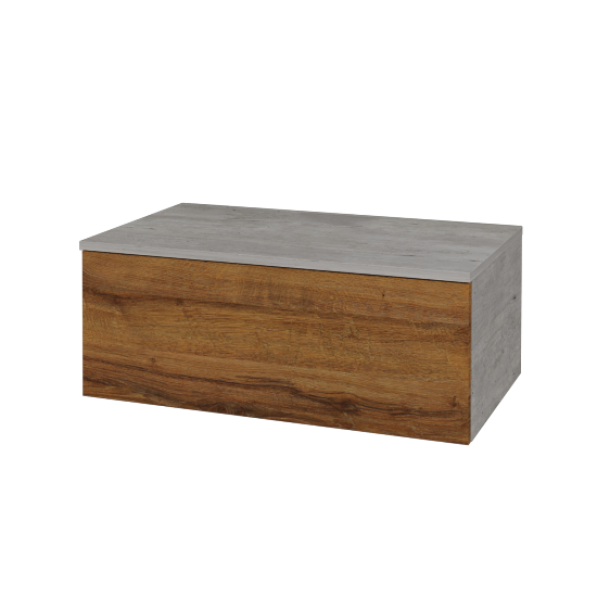 Skrinka pod umývadlo MODULE SZZ1 80 bez umývadla - D01 Betón - D27 Cognac - Nie