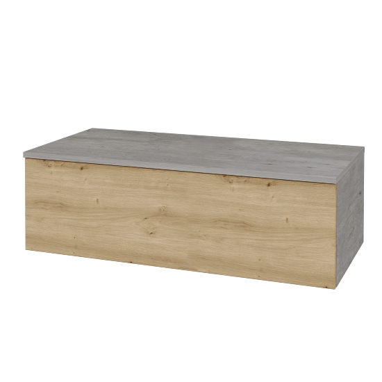 Skrinka pod umývadlo MODULE SZZ1 100 bez umývadla - D01 Betón - D22 Karamel - Nie