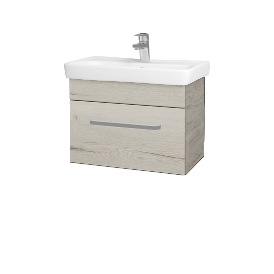 Umývadlová skrinka SOLO SZZ 60  - D05 Oregon - Úchytka T01 - D28 Alberta