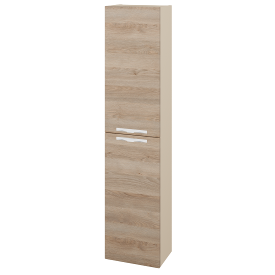 Vysoká skriňa DOOR SV1D2 35  - M19 Cream mat - Úchytka T09 - D17 Colorado - Levé