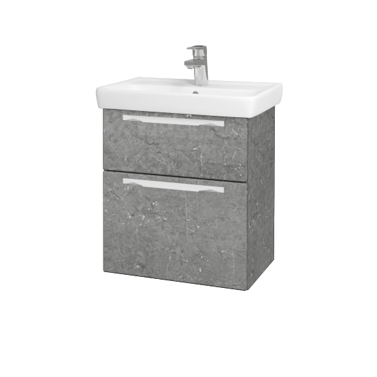 Umývadlová skrinka GO SZZ2 55  - D20 Galaxy - Úchytka T09 - D20 Galaxy