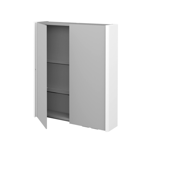 Dvojdverová galérka ENZO GA2OE 65  - L20 Mint Grey vysoký lesk