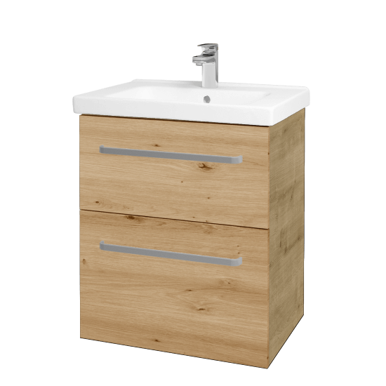 Umývadlová skrinka BIG INN SZZ2 65  - D09 Arlington - Úchytka T01 - D22 Karamel