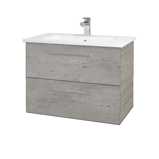 Umývadlová skrinka GIO SZZ2 80  - D05 Oregon - Úchytka T01 - D01 Betón