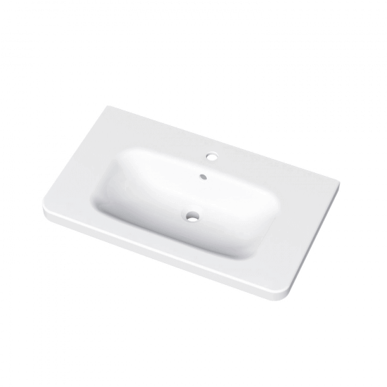 Keramické umývadlo Duravit Durastyle 80 - biele  - 