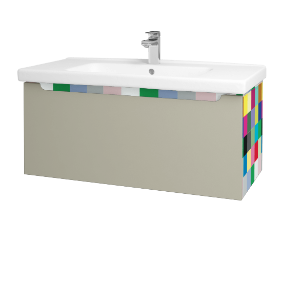 Kúpeľňová skriňa COLOR SZZ 100  - IND Individual - M05 Béžová mat